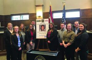 criminal justice students in court